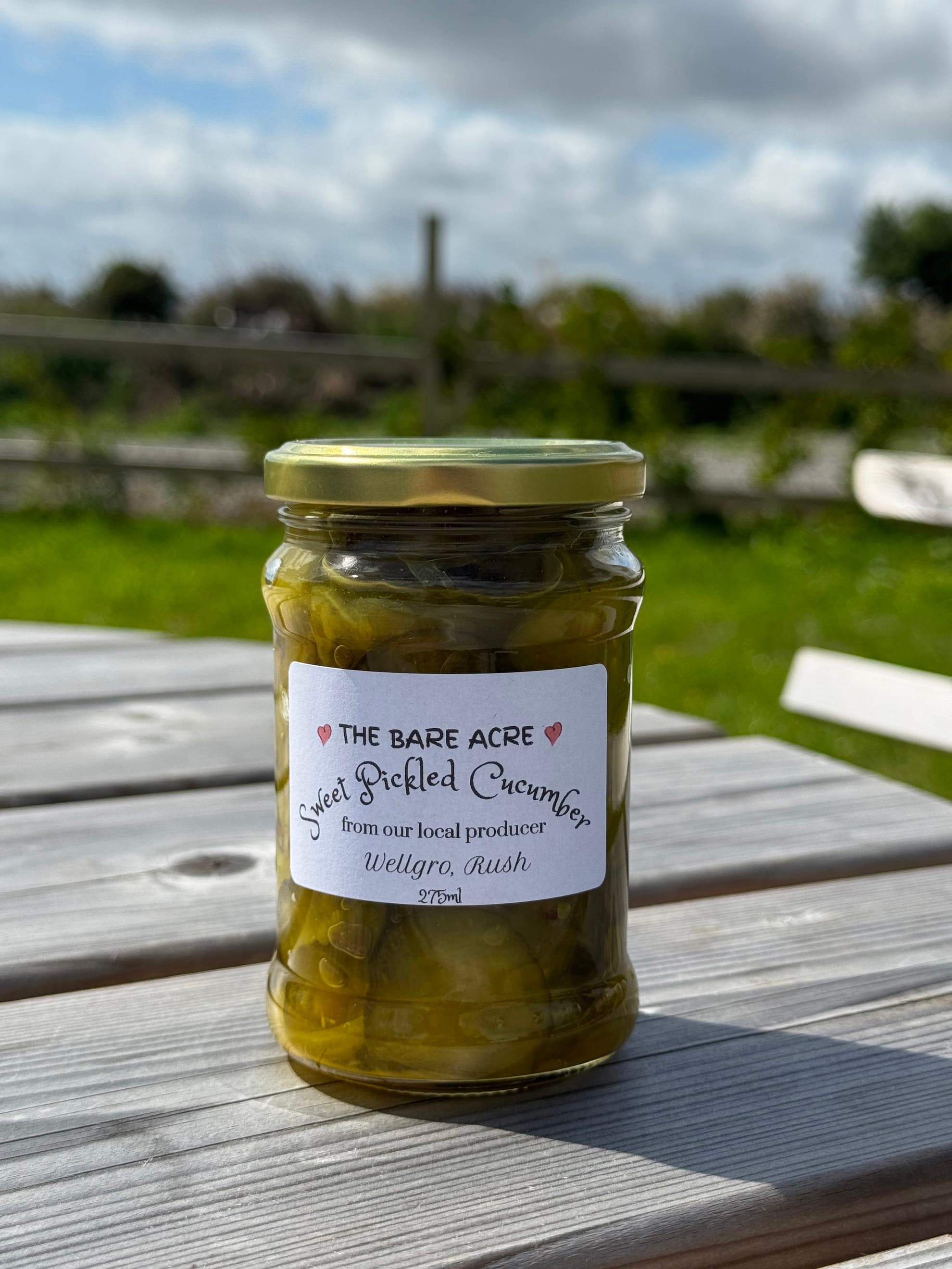 Ber's Sweet Pickled Cucumber
